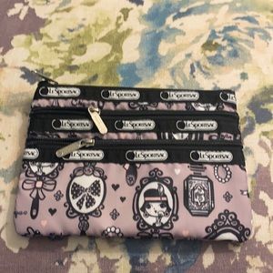 LeSportsac multi pocket pouch